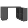 Schreibtisch aus massivem grauem Kiefernholz, 110 x 50 x 75 cm von vidaXL, Schreibtische - Ref: Foro24-814506, Preis: 205,49 ...