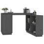 Schreibtisch aus massivem grauem Kiefernholz, 110 x 50 x 75 cm von vidaXL, Schreibtische - Ref: Foro24-814506, Preis: 208,59 ...