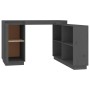 Schreibtisch aus massivem grauem Kiefernholz, 110 x 50 x 75 cm von vidaXL, Schreibtische - Ref: Foro24-814506, Preis: 208,59 ...