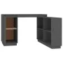 Schreibtisch aus massivem grauem Kiefernholz, 110 x 50 x 75 cm von vidaXL, Schreibtische - Ref: Foro24-814506, Preis: 205,49 ...