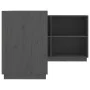 Schreibtisch aus massivem grauem Kiefernholz, 110 x 50 x 75 cm von vidaXL, Schreibtische - Ref: Foro24-814506, Preis: 205,49 ...