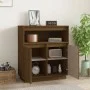 Honigbraunes Sideboard aus massivem Kiefernholz, 70 x 34 x 80 cm von vidaXL, Sideboards - Ref: Foro24-814387, Preis: 77,92 €,...