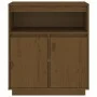 Honigbraunes Sideboard aus massivem Kiefernholz, 70 x 34 x 80 cm von vidaXL, Sideboards - Ref: Foro24-814387, Preis: 77,92 €,...