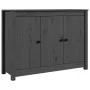 Solid gray pine wood sideboard 100x35x74 cm by vidaXL, Sideboards - Ref: Foro24-814561, Price: 138,51 €, Discount: %