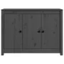 Solid gray pine wood sideboard 100x35x74 cm by vidaXL, Sideboards - Ref: Foro24-814561, Price: 138,51 €, Discount: %