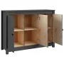 Solid gray pine wood sideboard 100x35x74 cm by vidaXL, Sideboards - Ref: Foro24-814561, Price: 138,51 €, Discount: %