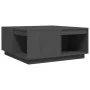 Couchtisch aus massivem grauem Kiefernholz, 80 x 81 x 36,5 cm von vidaXL, Couchtisch - Ref: Foro24-814526, Preis: 91,51 €, Ra...