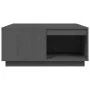 Solid gray pine wood coffee table 80x81x36.5 cm by vidaXL, Coffee table - Ref: Foro24-814526, Price: 91,51 €, Discount: %