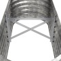 Pflanzgefäß aus silber pulverbeschichtetem Stahl, 114 x 40 x 68 cm von vidaXL, Töpfe und Pflanzgefäße - Ref: Foro24-318867, P...
