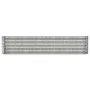 Silberner pulverbeschichteter Stahl-Pflanzkübel 332x40x68 cm von vidaXL, Töpfe und Pflanzgefäße - Ref: Foro24-318912, Preis: ...