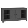 TV-Ständer aus massivem Kiefernholz grau 103x36,5x52 cm von vidaXL, TV-Möbel - Ref: Foro24-814576, Preis: 103,37 €, Rabatt: %