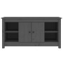 TV-Ständer aus massivem Kiefernholz grau 103x36,5x52 cm von vidaXL, TV-Möbel - Ref: Foro24-814576, Preis: 103,37 €, Rabatt: %