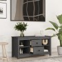 TV-Schrank aus massivem Kiefernholz, grau, 103 x 36,5 x 52 cm von vidaXL, TV-Möbel - Ref: Foro24-814571, Preis: 79,29 €, Raba...