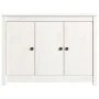 Weißes Sideboard aus massivem Kiefernholz 100x35x74 cm von vidaXL, Sideboards - Ref: Foro24-814560, Preis: 139,91 €, Rabatt: %