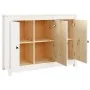 Weißes Sideboard aus massivem Kiefernholz 100x35x74 cm von vidaXL, Sideboards - Ref: Foro24-814560, Preis: 139,91 €, Rabatt: %