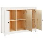 Weißes Sideboard aus massivem Kiefernholz 100x35x74 cm von vidaXL, Sideboards - Ref: Foro24-814560, Preis: 134,12 €, Rabatt: %