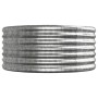 Blumenbeet aus Stahl, pulverbeschichtet, silberfarben, 224 x 80 x 36 cm von vidaXL, Töpfe und Pflanzgefäße - Ref: Foro24-3189...