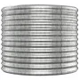 Steel flower bed powder coated silver 512x80x68 cm by vidaXL, Pots and planters - Ref: Foro24-318977, Price: 311,55 €, Discou...