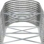 Steel flower bed powder coated silver 512x80x68 cm by vidaXL, Pots and planters - Ref: Foro24-318977, Price: 311,55 €, Discou...