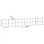 Steel flower bed powder coated silver 512x80x68 cm by vidaXL, Pots and planters - Ref: Foro24-318977, Price: 311,55 €, Discou...