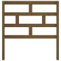 Honey brown solid pine wood bed headboard 81x4x100 cm by vidaXL, Headboards and footboards - Ref: Foro24-814172, Price: 27,33...