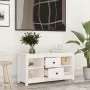 Massiver TV-Schrank aus weißem Kiefernholz, 103 x 36,5 x 52 cm von vidaXL, TV-Möbel - Ref: Foro24-814570, Preis: 105,32 €, Ra...