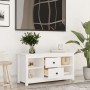 Massiver TV-Schrank aus weißem Kiefernholz, 103 x 36,5 x 52 cm von vidaXL, TV-Möbel - Ref: Foro24-814570, Preis: 106,58 €, Ra...