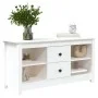 Massiver TV-Schrank aus weißem Kiefernholz, 103 x 36,5 x 52 cm von vidaXL, TV-Möbel - Ref: Foro24-814570, Preis: 105,32 €, Ra...