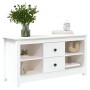 Massiver TV-Schrank aus weißem Kiefernholz, 103 x 36,5 x 52 cm von vidaXL, TV-Möbel - Ref: Foro24-814570, Preis: 106,58 €, Ra...