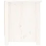 Armario zapatero de madera maciza de pino blanco 110x38x45,5 cm de vidaXL, Zapateros y organizadores de calzado - Ref: Foro24...