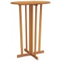 Folding high table and stools set, 5 pieces, made of solid teak wood. by vidaXL, Garden sets - Ref: Foro24-3100778, Price: 47...