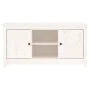 Massiver TV-Schrank aus weißem Kiefernholz, 103 x 36,5 x 52 cm von vidaXL, TV-Möbel - Ref: Foro24-814585, Preis: 103,04 €, Ra...