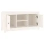 Massiver TV-Schrank aus weißem Kiefernholz, 103 x 36,5 x 52 cm von vidaXL, TV-Möbel - Ref: Foro24-814585, Preis: 103,04 €, Ra...