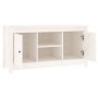 Massiver TV-Schrank aus weißem Kiefernholz, 103 x 36,5 x 52 cm von vidaXL, TV-Möbel - Ref: Foro24-814585, Preis: 104,48 €, Ra...