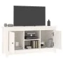 Massiver TV-Schrank aus weißem Kiefernholz, 103 x 36,5 x 52 cm von vidaXL, TV-Möbel - Ref: Foro24-814585, Preis: 103,04 €, Ra...