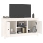 Massiver TV-Schrank aus weißem Kiefernholz, 103 x 36,5 x 52 cm von vidaXL, TV-Möbel - Ref: Foro24-814585, Preis: 104,48 €, Ra...