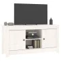 Massiver TV-Schrank aus weißem Kiefernholz, 103 x 36,5 x 52 cm von vidaXL, TV-Möbel - Ref: Foro24-814585, Preis: 103,04 €, Ra...