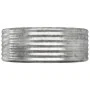 Steel flowerbed planter powder coated silver 507x100x36 cm by vidaXL, Pots and planters - Ref: Foro24-319012, Price: 129,70 €...
