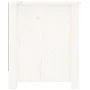 Mueble zapatero de madera maciza de pino blanco 110x38x45,5 cm de vidaXL, Zapateros y organizadores de calzado - Ref: Foro24-...