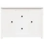 Sideboard aus massivem weißem Kiefernholz, 100 x 35 x 74 cm von vidaXL, Sideboards - Ref: Foro24-814565, Preis: 139,48 €, Rab...