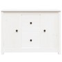Sideboard aus massivem weißem Kiefernholz, 100 x 35 x 74 cm von vidaXL, Sideboards - Ref: Foro24-814565, Preis: 141,28 €, Rab...