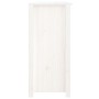 Aparador de madera maciza de pino blanco 100x35x74 cm de vidaXL, Aparadores - Ref: Foro24-814565, Precio: 141,21 €, Descuento: %
