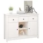 Sideboard aus massivem weißem Kiefernholz, 100 x 35 x 74,5 cm von vidaXL, Sideboards - Ref: Foro24-814550, Preis: 144,30 €, R...