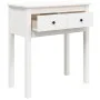 Solid white pine wood console table 70x35x75 cm by vidaXL, Side tables - Ref: Foro24-814610, Price: 87,93 €, Discount: %
