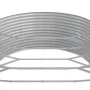 Steel flower bed anthracite powder coated 544x100x36cm by vidaXL, Pots and planters - Ref: Foro24-319016, Price: 99,09 €, Dis...