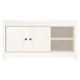 Massiver TV-Schrank aus weißem Kiefernholz, 103 x 36,5 x 52 cm von vidaXL, TV-Möbel - Ref: Foro24-814590, Preis: 90,35 €, Rab...