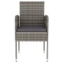 3-piece garden dining set anthracite gray synthetic rattan by vidaXL, Garden sets - Ref: Foro24-3098037, Price: 118,99 €, Dis...