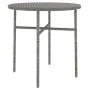 Anthrazitgraues 3-teiliges Garten-Essset aus synthetischem Rattan von vidaXL, Gartensets - Ref: Foro24-3098037, Preis: 117,99...