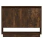 Sideboard aus geräuchertem Eichenholzwerkstoff, 97 x 31 x 75 cm von vidaXL, Sideboards - Ref: Foro24-812987, Preis: 72,38 €, ...