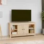 Solid pine wood TV stand 103x36.5x52 cm by vidaXL, TV Furniture - Ref: Foro24-814574, Price: 77,59 €, Discount: %